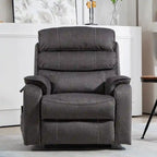 Poltrona reclinabile a due motori, versione deluxe, lunghezza 190 cm, 100% poliestere, massaggio/riscaldamento, facile da montare