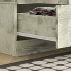 Armadio guardaroba 59W grande armadio autoportante bianco