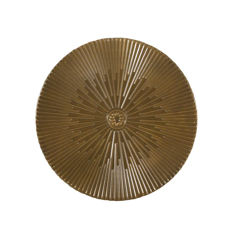 Tavolini in ferro Sunburst (set da 2)