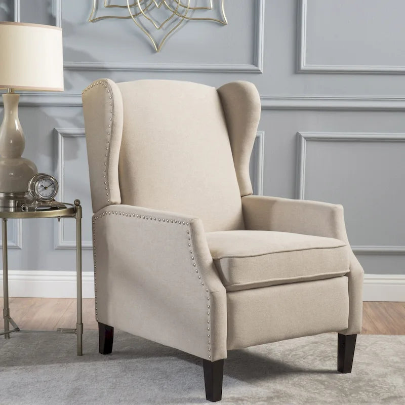 Wescott Wingback Pushback Recliner by 