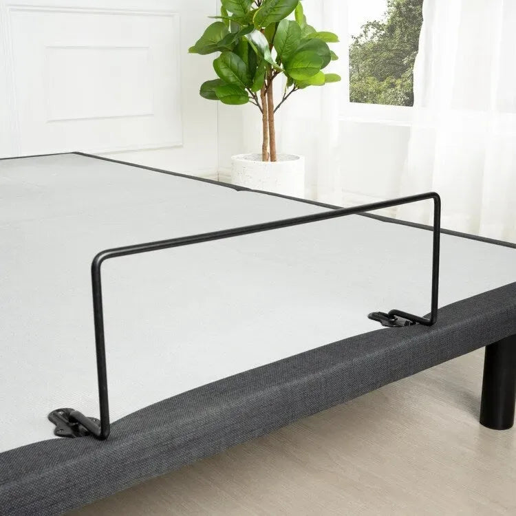 Base per letto regolabile antidolore, elettrica con massaggio a inclinazione testa e piedi a 3 velocità, telecomando wireless, caricabatterie porte USB