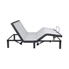 Base per letto regolabile antidolore, elettrica con massaggio a inclinazione testa e piedi a 3 velocità, telecomando wireless, caricabatterie porte USB