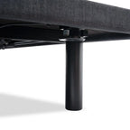 Base per letto regolabile antidolore, elettrica con massaggio a inclinazione testa e piedi a 3 velocità, telecomando wireless, caricabatterie porte USB