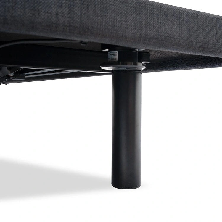 Base per letto regolabile antidolore, elettrica con massaggio a inclinazione testa e piedi a 3 velocità, telecomando wireless, caricabatterie porte USB