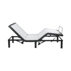 Base per letto regolabile antidolore, elettrica con massaggio a inclinazione testa e piedi a 3 velocità, telecomando wireless, caricabatterie porte USB