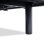 Base per letto regolabile antidolore, elettrica con massaggio a inclinazione testa e piedi a 3 velocità, telecomando wireless, caricabatterie porte USB