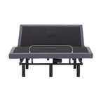 Base per letto regolabile antidolore, elettrica con massaggio a inclinazione testa e piedi a 3 velocità, telecomando wireless, caricabatterie porte USB