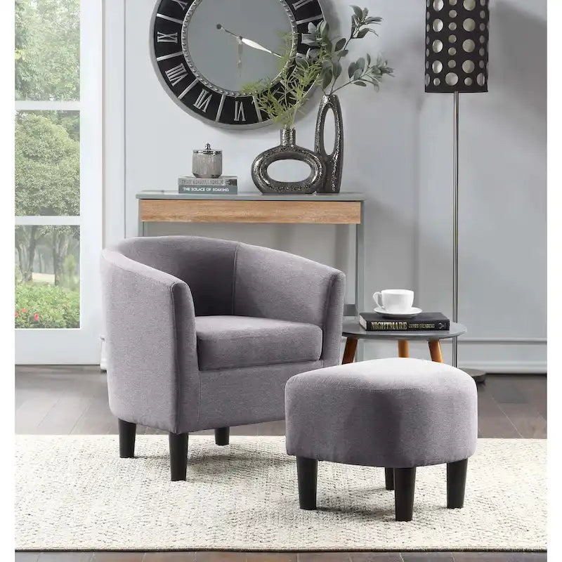 Poltrona e pouf Churchill Take a Seat
