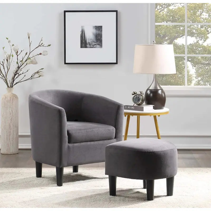 Poltrona e pouf Churchill Take a Seat