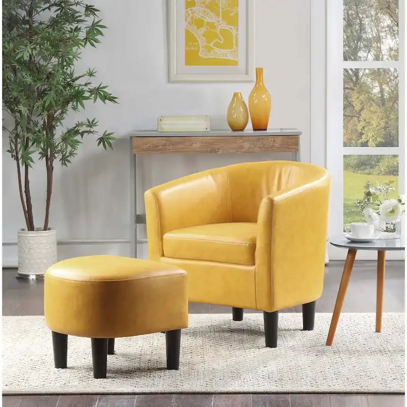 Poltrona e pouf Churchill Take a Seat