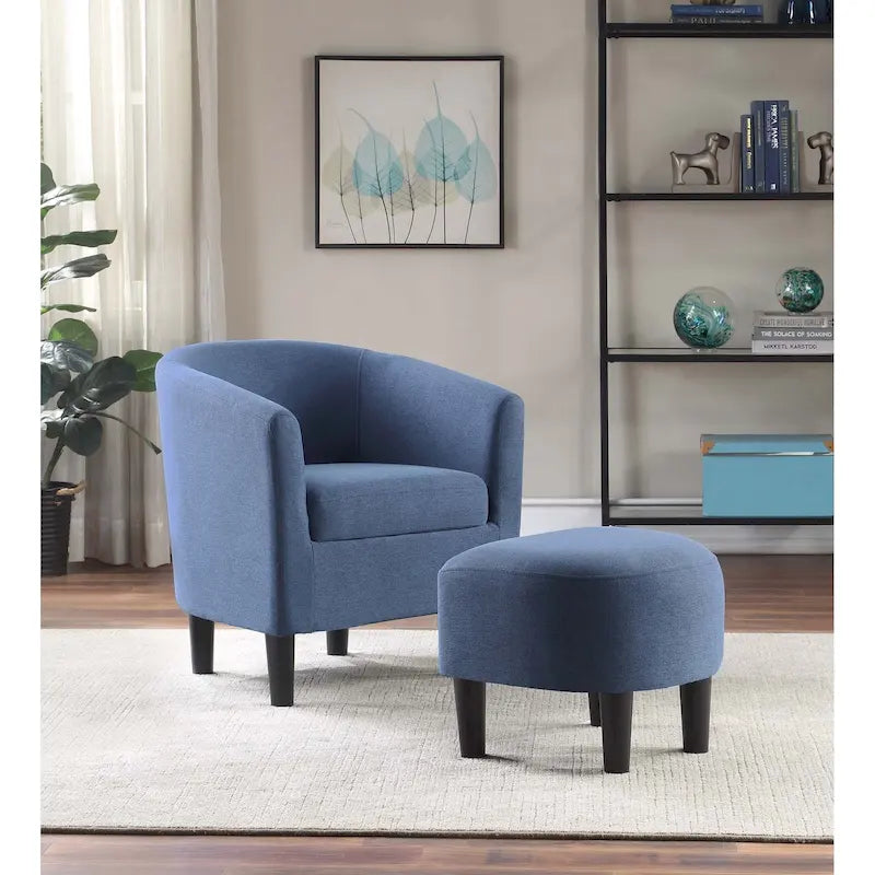 Poltrona e pouf Churchill Take a Seat