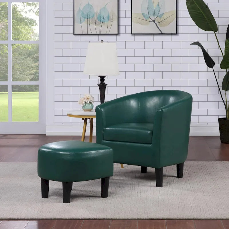 Poltrona e pouf Churchill Take a Seat