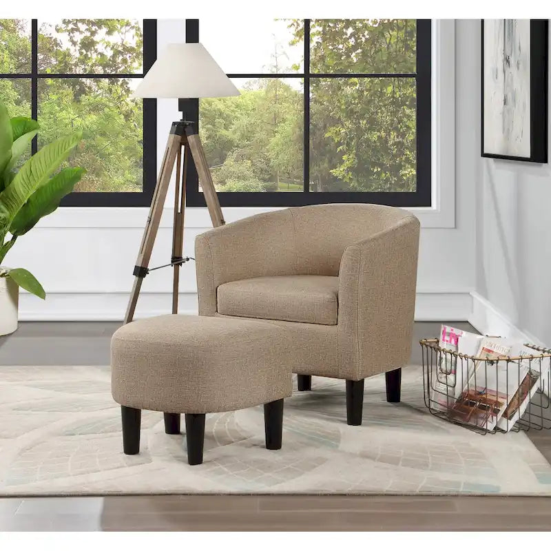 Poltrona e pouf Churchill Take a Seat