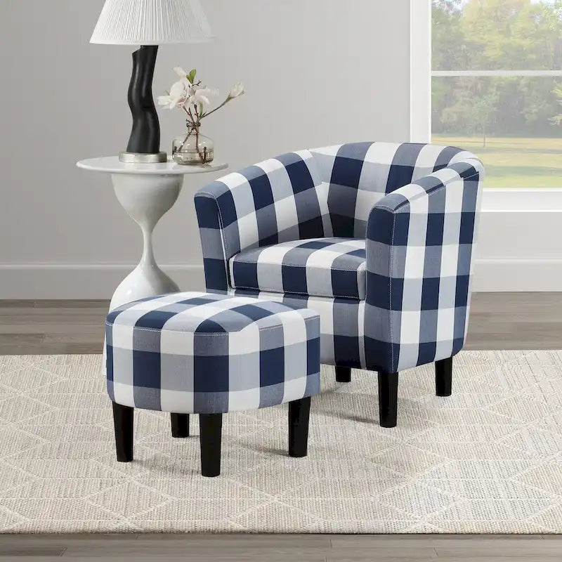 Poltrona e pouf Churchill Take a Seat