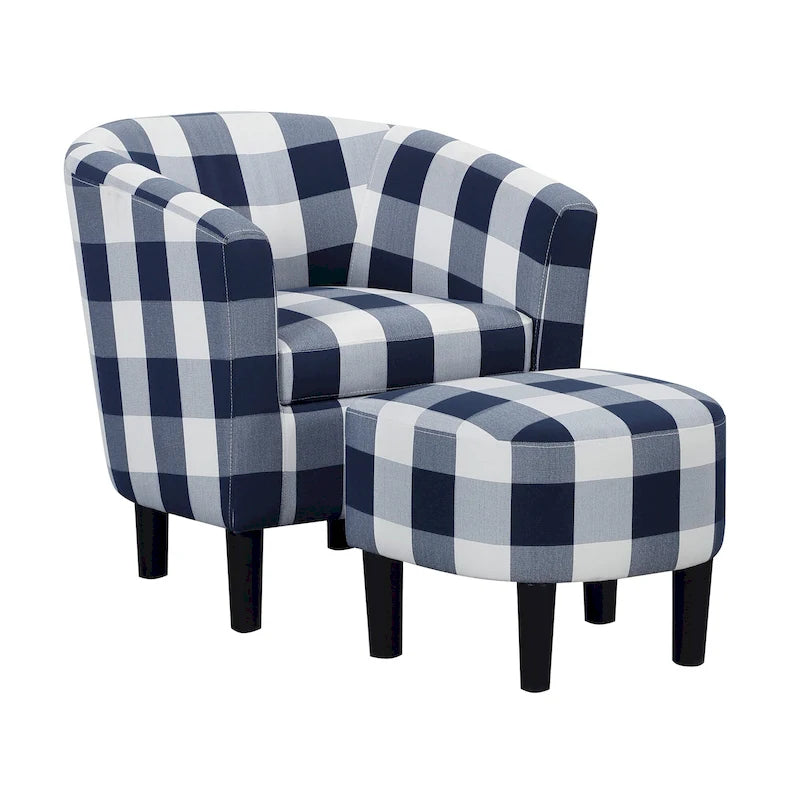 Poltrona e pouf Churchill Take a Seat