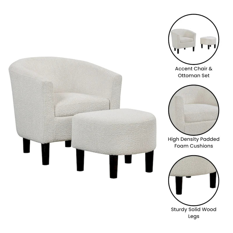 Poltrona e pouf Churchill Take a Seat