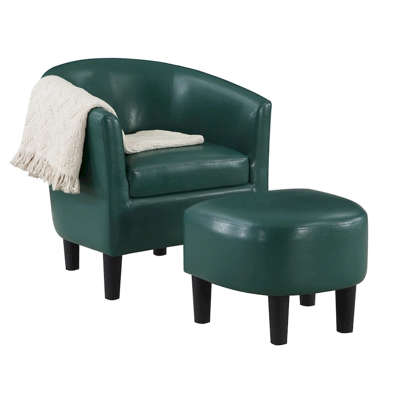 Poltrona e pouf Churchill Take a Seat