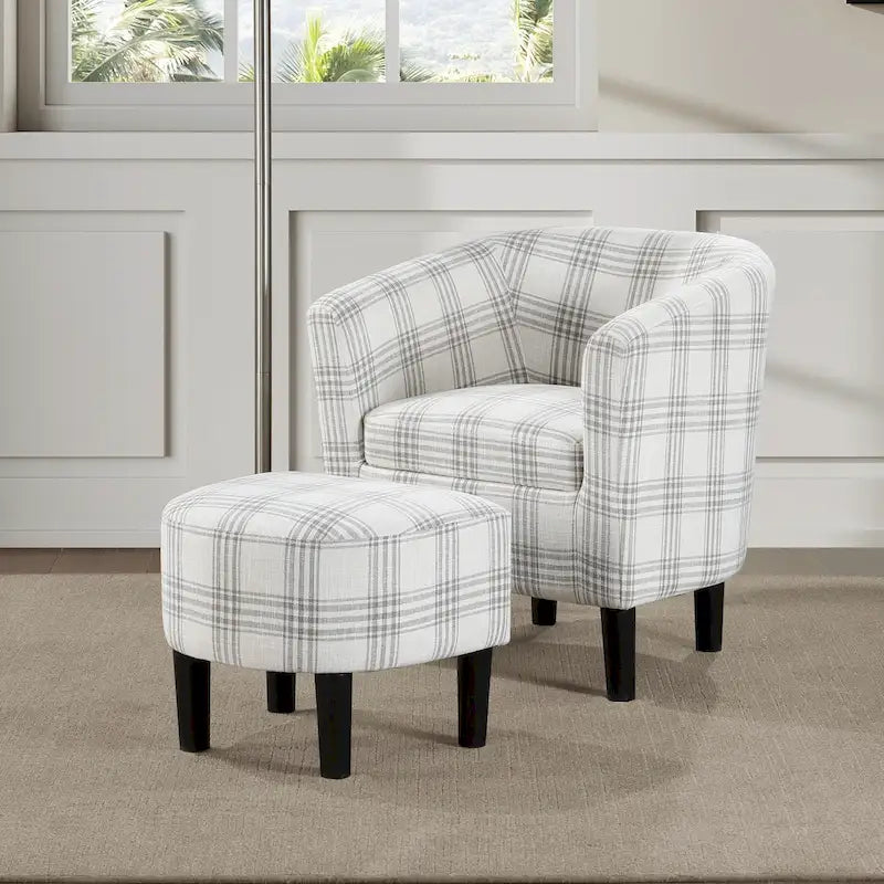Poltrona e pouf Churchill Take a Seat