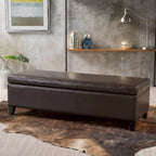 Panca Pouf Contenitore in Similpelle