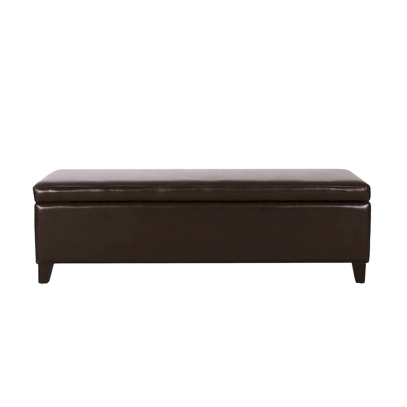 Panca Pouf Contenitore in Similpelle