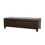Panca Pouf Contenitore in Similpelle