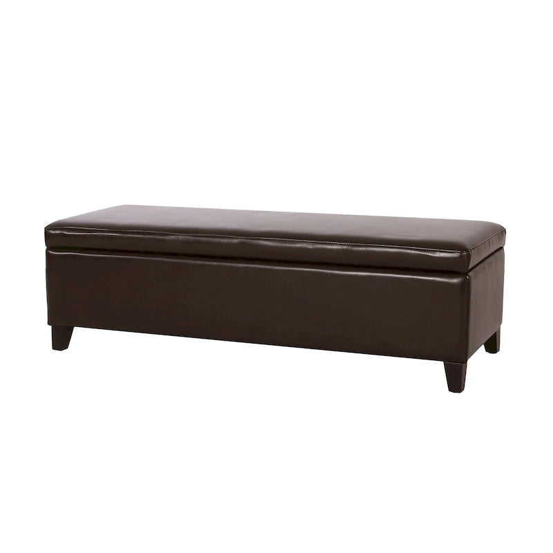 Panca Pouf Contenitore in Similpelle