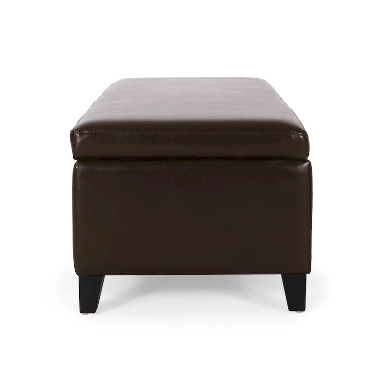 Panca Pouf Contenitore in Similpelle