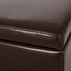 Panca Pouf Contenitore in Similpelle