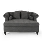 Chaise longue matrimoniale capitonné - 62,50 L x 58,50 P x 34,00 H