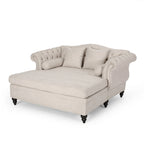 Chaise longue matrimoniale capitonné - 62,50 L x 58,50 P x 34,00 H