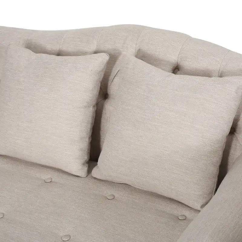 Chaise longue matrimoniale capitonné - 62,50 L x 58,50 P x 34,00 H