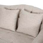 Chaise longue matrimoniale capitonné - 62,50 L x 58,50 P x 34,00 H