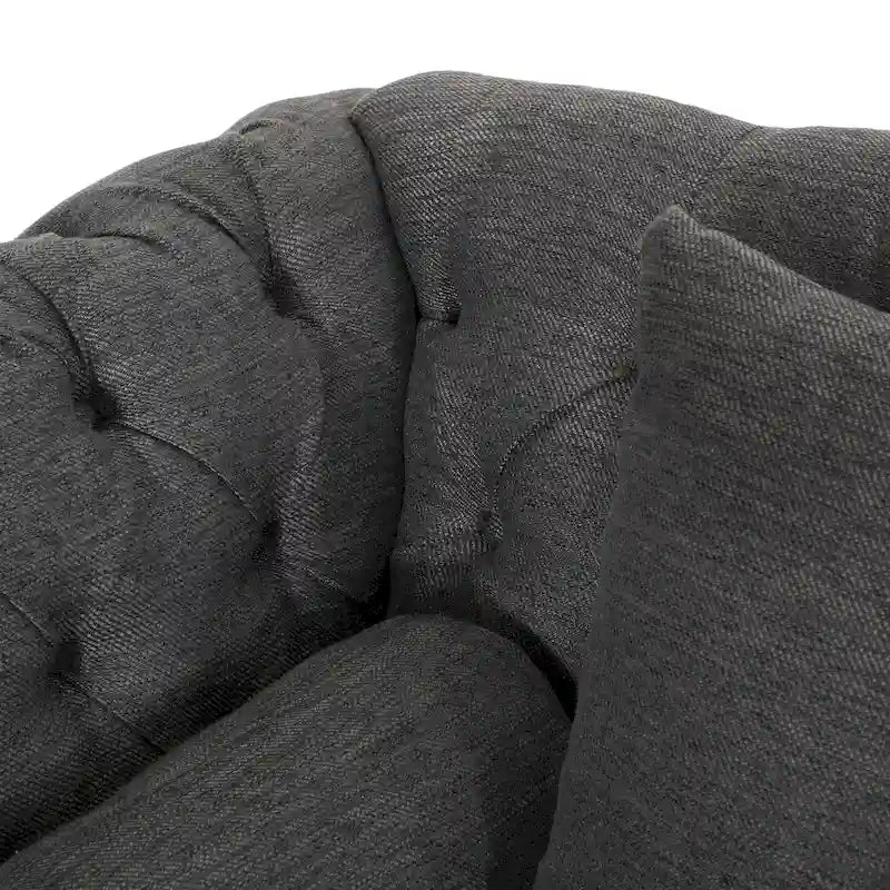 Chaise longue matrimoniale capitonné - 62,50 L x 58,50 P x 34,00 H