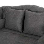 Chaise longue matrimoniale capitonné - 62,50 L x 58,50 P x 34,00 H