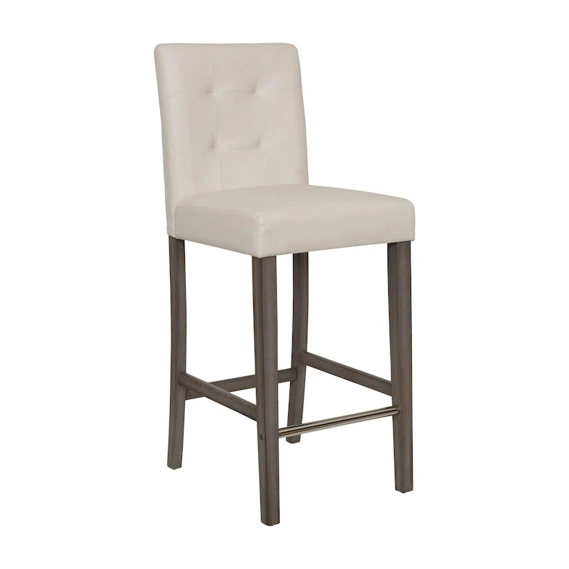 Sgabello imbottito da bar, altezza bancone, 79 cm