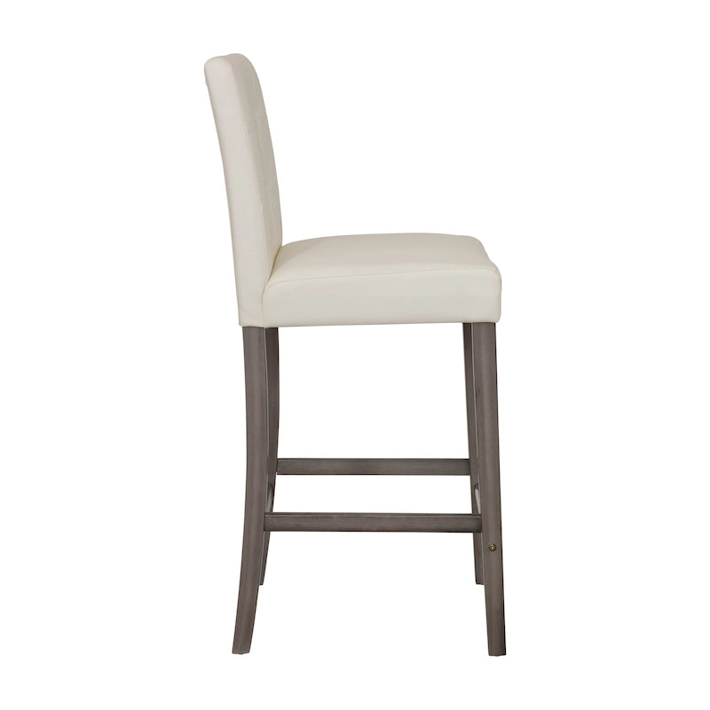 Sgabello imbottito da bar, altezza bancone, 79 cm