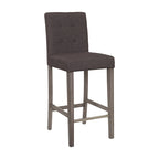 Sgabello imbottito da bar, altezza bancone, 79 cm