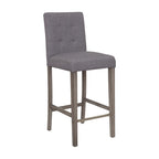 Sgabello imbottito da bar, altezza bancone, 79 cm