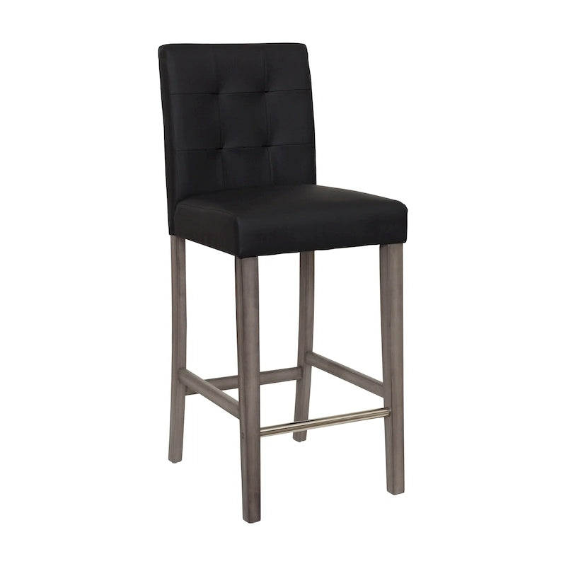 Sgabello imbottito da bar, altezza bancone, 79 cm
