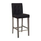 Sgabello imbottito da bar, altezza bancone, 79 cm