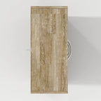 22.4 Scarpiera con 3 cassetti a ribalta Legno/Grigio di