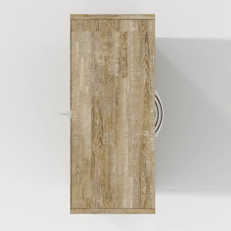 22.4 Scarpiera con 3 cassetti a ribalta Legno/Grigio di