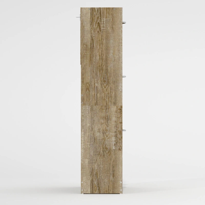 22.4 Scarpiera con 3 cassetti a ribalta Legno/Grigio di
