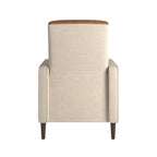 Poltrona reclinabile push-back bicolore
