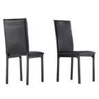 Sedia da pranzo imbottita in metallo Espresso (set da 2)