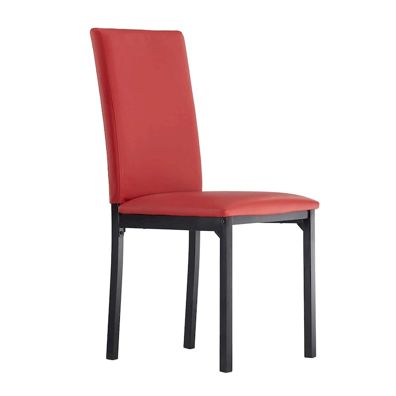 Sedia da pranzo imbottita in metallo Espresso (set da 2)
