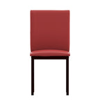 Sedia da pranzo imbottita in metallo Espresso (set da 2)
