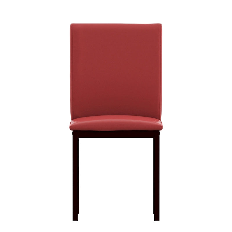 Sedia da pranzo imbottita in metallo Espresso (set da 2)