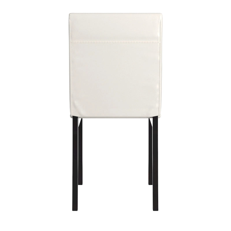 Sedia da pranzo imbottita in metallo Espresso (set da 2)