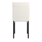 Sedia da pranzo imbottita in metallo Espresso (set da 2)